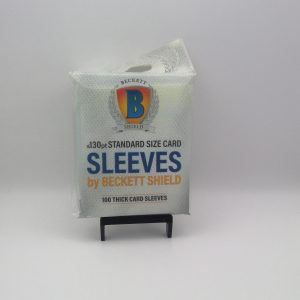 BECKETT SHIELD 130PT THICK SLEEVES 100 COUNT